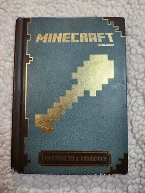 Minecraft Construction Handbook Egmont Hardcover Mojang 2014 Building Guide